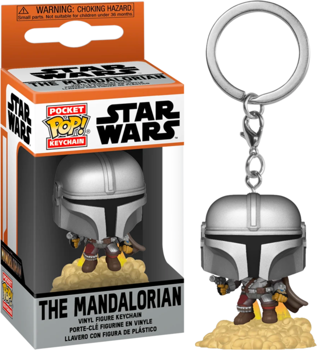 Star Wars: Mandalorian - Mando Blast Pop! Keychain - Good Games