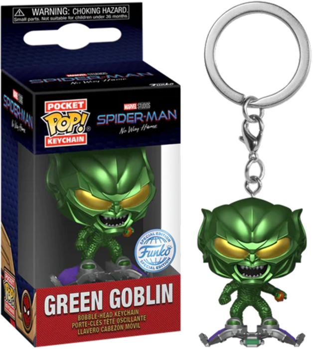 Spiderman: NWH - Gn Goblin w/Bomb Pop! Keychain RS - Good Games