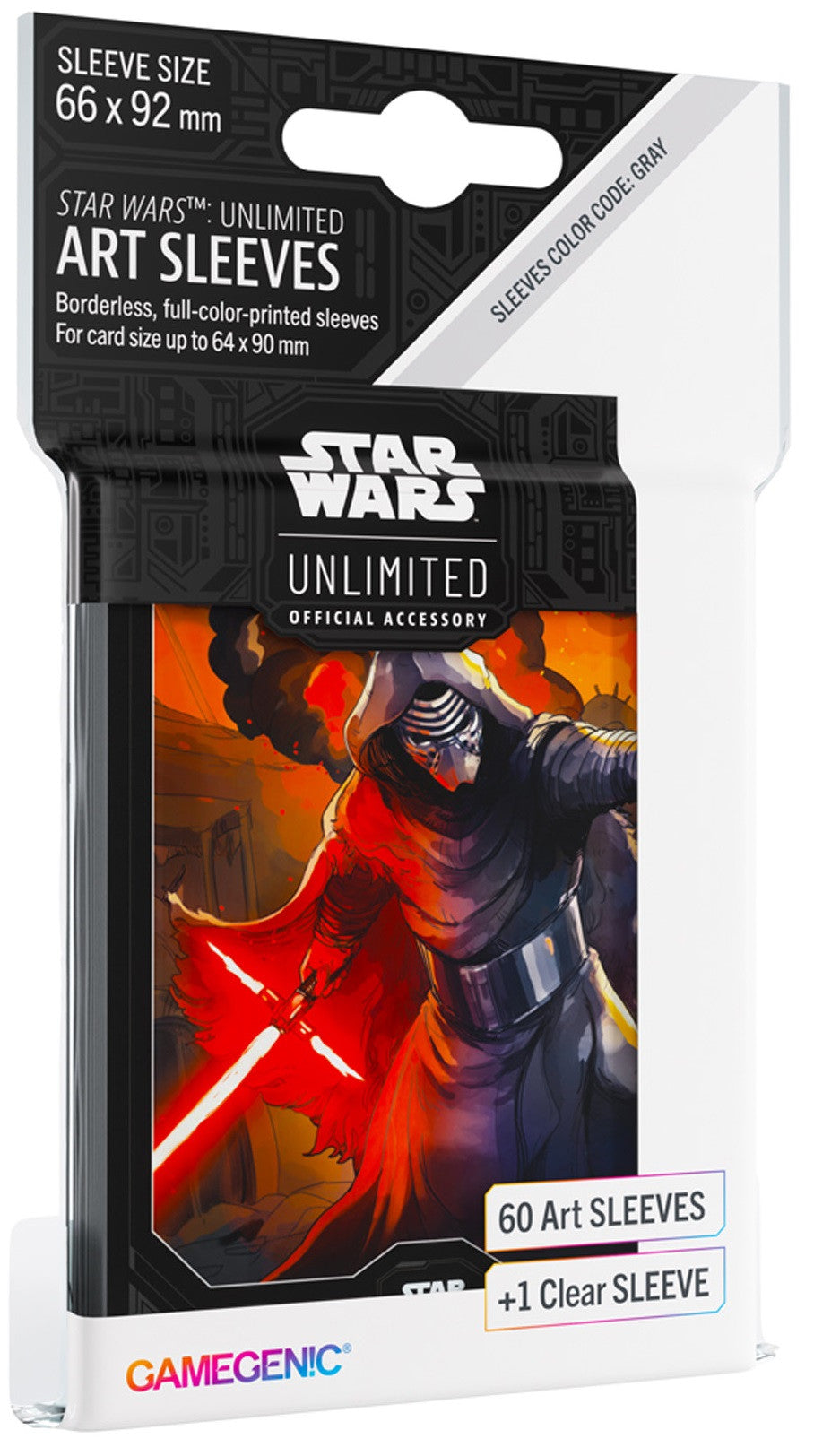 Gamegenic Star Wars Unlimited Art Sleeves - Kylo Ren Good Games Gamegenic Star Wars Unlimited Art Sleeves - Kylo Ren Good Games