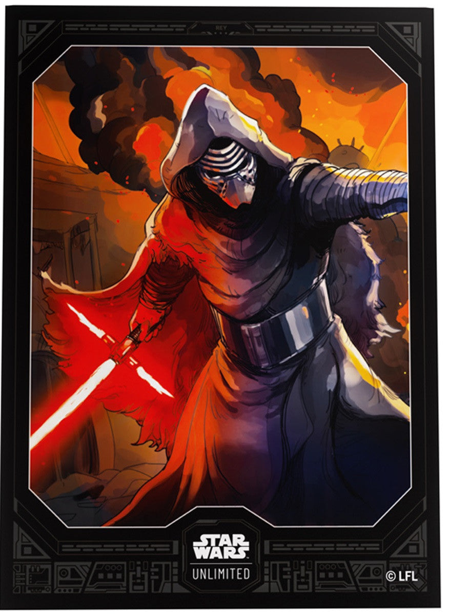 Gamegenic Star Wars Unlimited Art Sleeves - Kylo Ren - Good Games