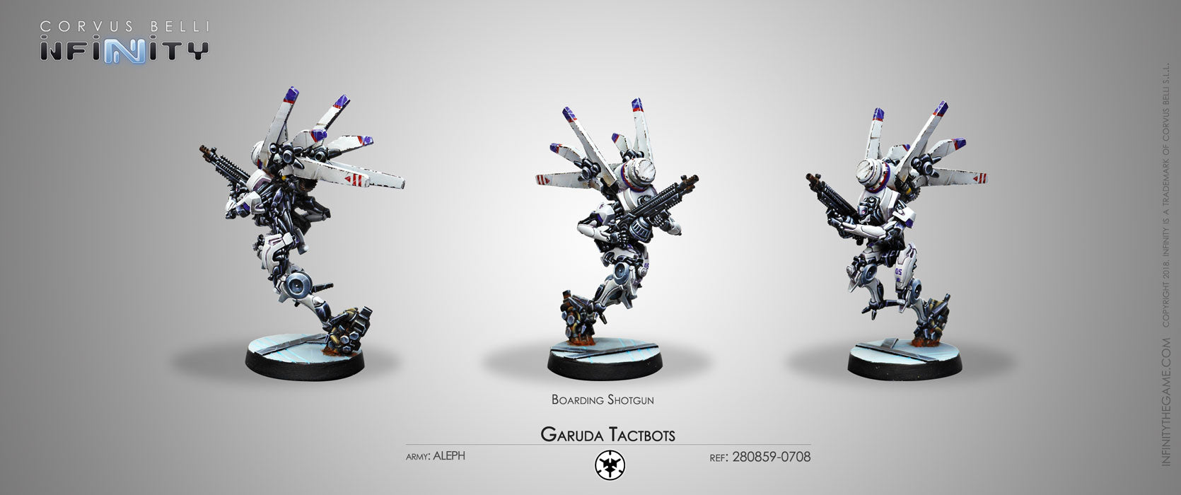 Infinity - Aleph Garuda Tactbots - Boarding Shotgun - Good Games
