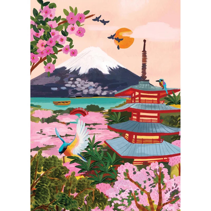 Gibsons - Corners of the World 4x500 Piece Jigsaw - Good Games