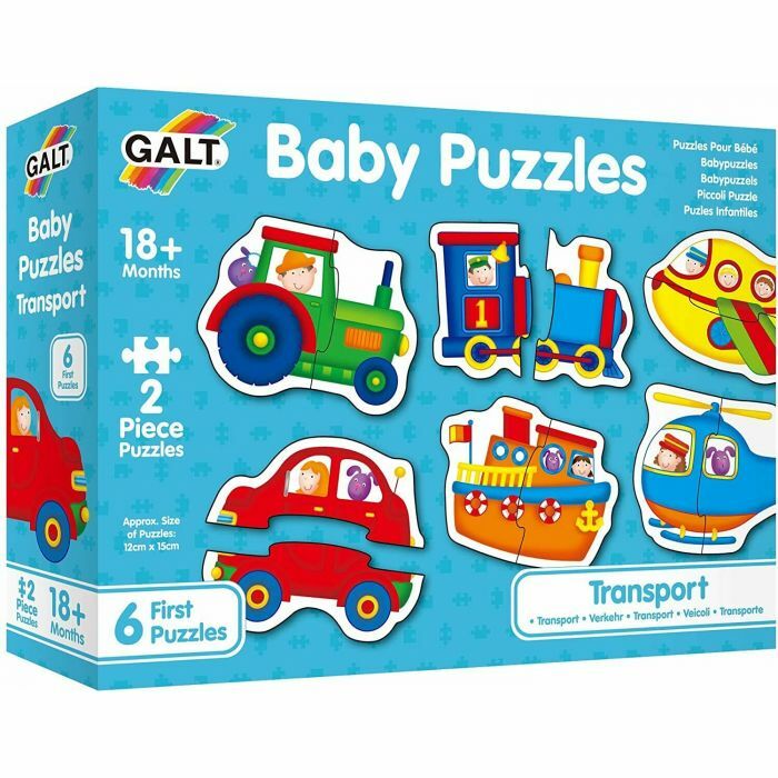 Galt Baby Puzzles Transport Set Of 6 - Good Games
