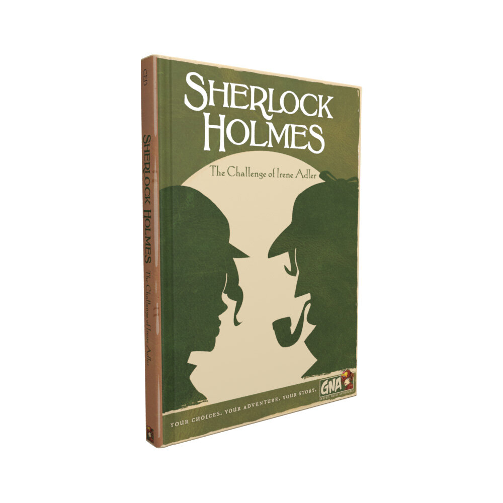 Van Ryder Games Sherlock Holmes The Challenge of Irene Adler GNA Book - Good Games