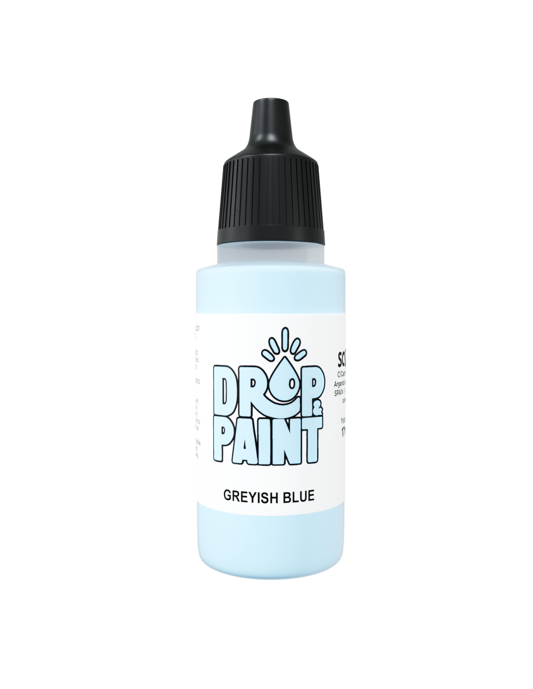 Scale 75 Drop and Paints Acrylic Paint 17ml - Greyish Blue - Good Games