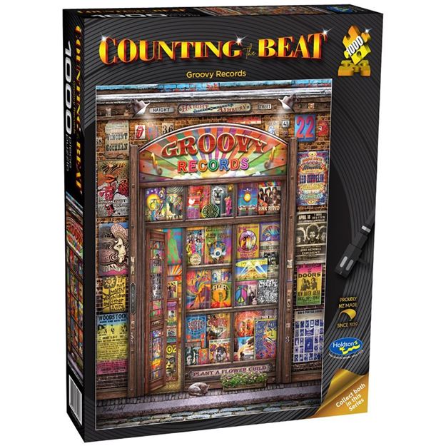Holdson - Counting The Beat Groovy 1000 Piece Jigsaw - Good Games
