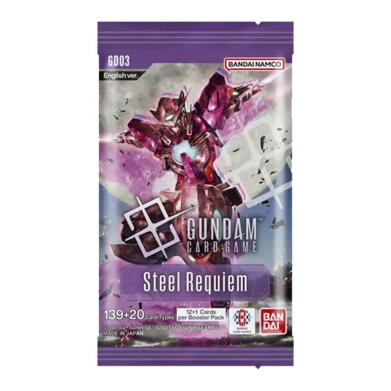 Gundam Card Game - Steel Requiem [GD03] Booster Pack – Good Games
