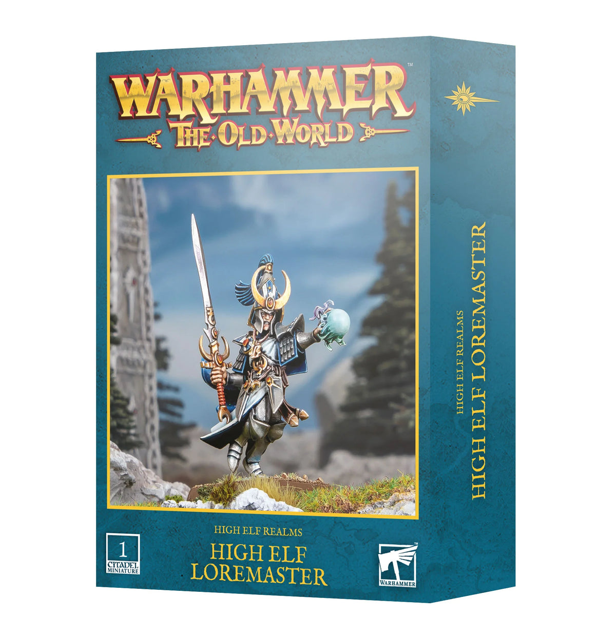 High Elf Realms: High Elf Loremaster (13-08) — retail packaging