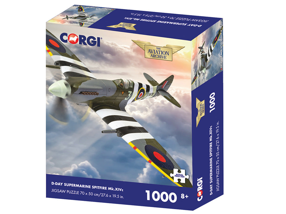 Corgi DDay Spitfire Mk.14C 1000 Piece Jigsaw - Good Games