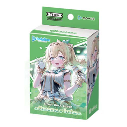 Hololive Official Card Game hSD06e - Kazama Iroha - Start Deck Green