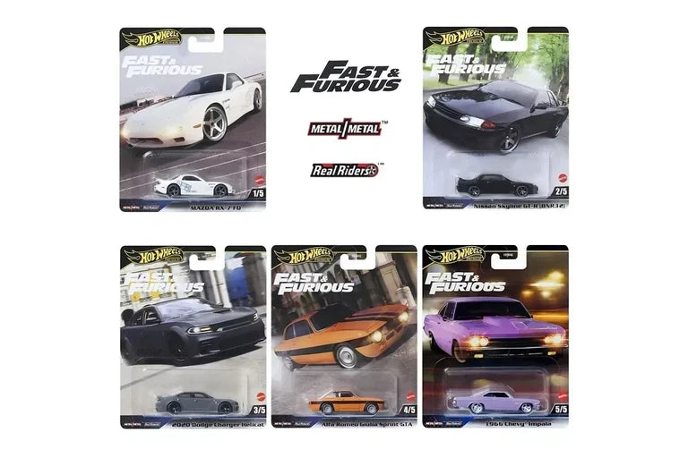 Hot Wheels Fast & Furious PREMIUM Assorted - Good Games