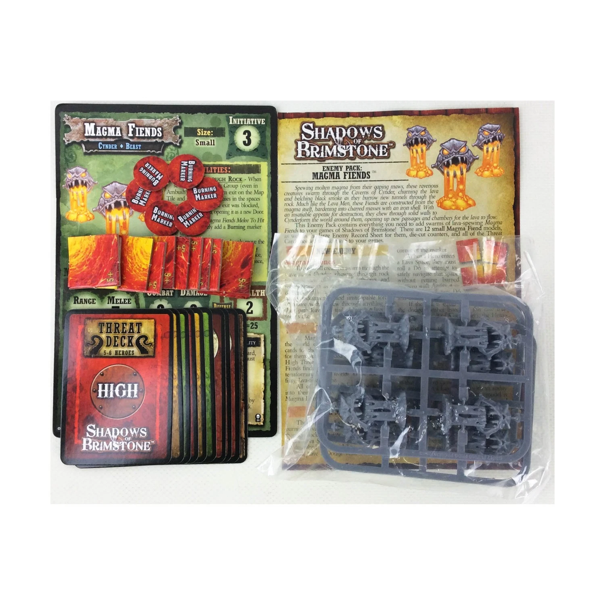 Shadows of Brimstone: Magma Fiends Enemy Pack Expansion - Good Games