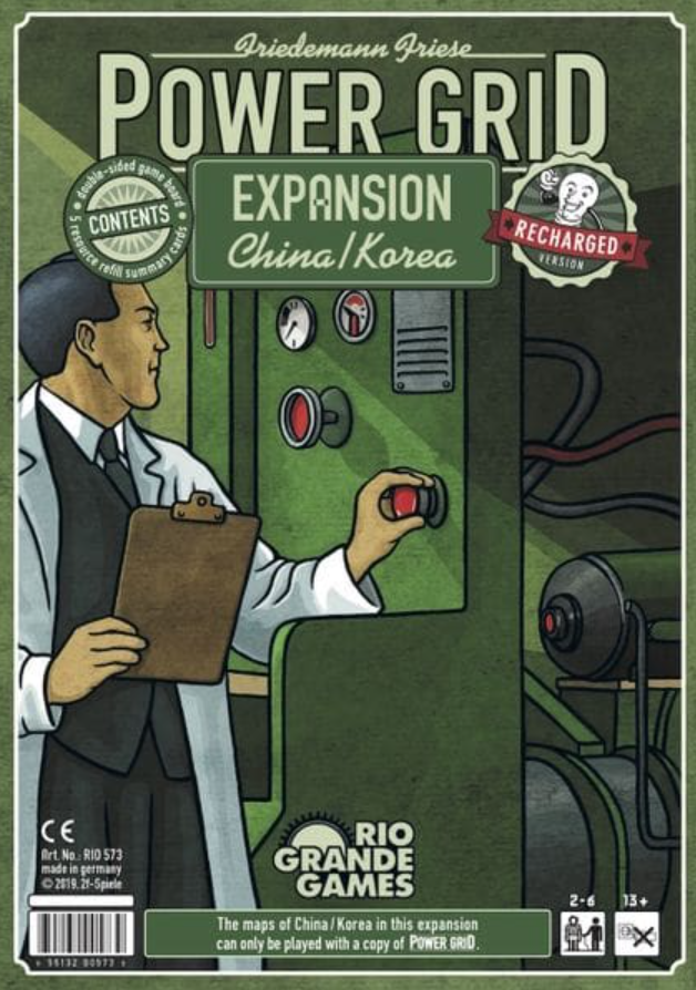 Power Grid: China / Korea Expansion (Recharged) - Good Games