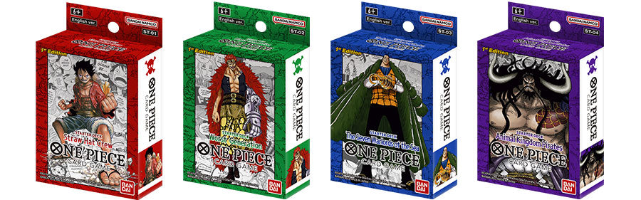One Piece Card Game - Starter Deck Super Pre-Release Version (ST-01) - Good Games