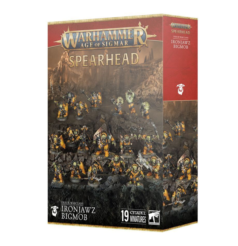 Spearhead:Orruk Warclans Ironjawz Bigmob (70-893)) - Good Games