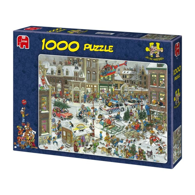 Jan Van Haasteren - Christmas 1000 Piece Jigsaw - Good Games