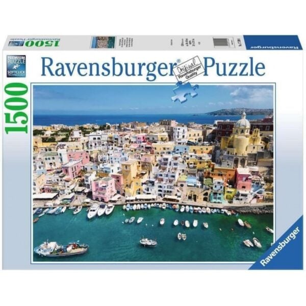 Ravensburger - Colorful Procida Italy 1500 Piece Jigsaw