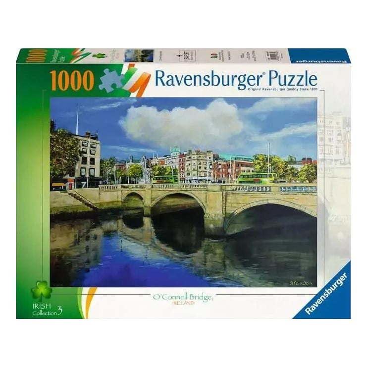 Ravensburger - O'Connell Bridge, Dublin 1000 Piece Jigsaw