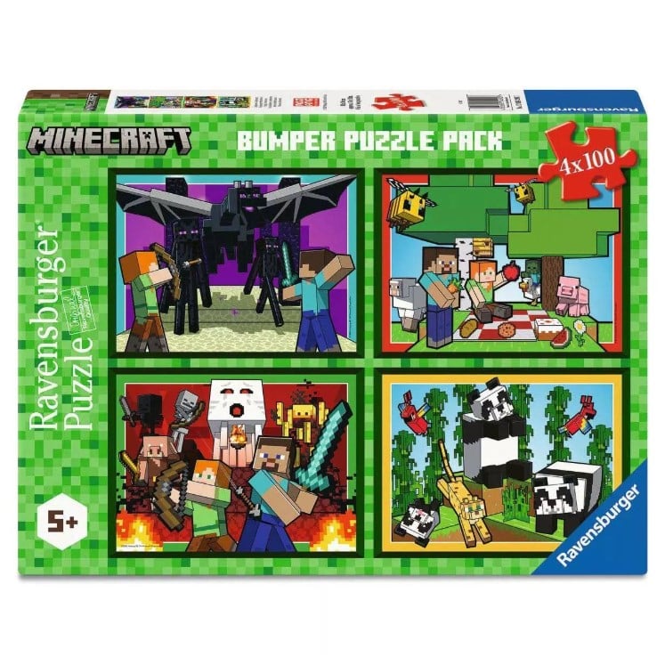 Ravensburger - Realms & Adventures 4x100 pieces