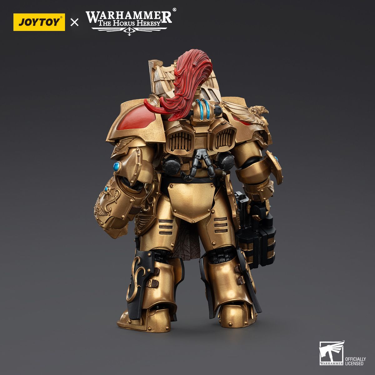 Warhammer Collectibles: 1/18 Scale Legio Custodes Aquilon Term Squad Aquilon with Storm Bolter (Preorder) - Good Games