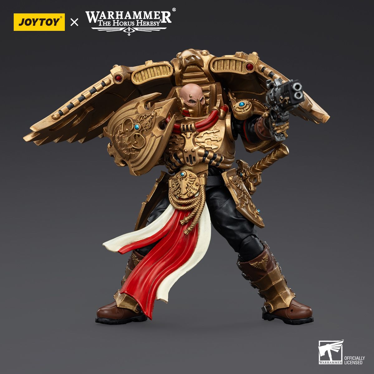 Warhammer Collectibles: 1/18 Scale Legio Custodes Custodian Venatari Squad i with Kenetic Destroyer2 - Good Games
