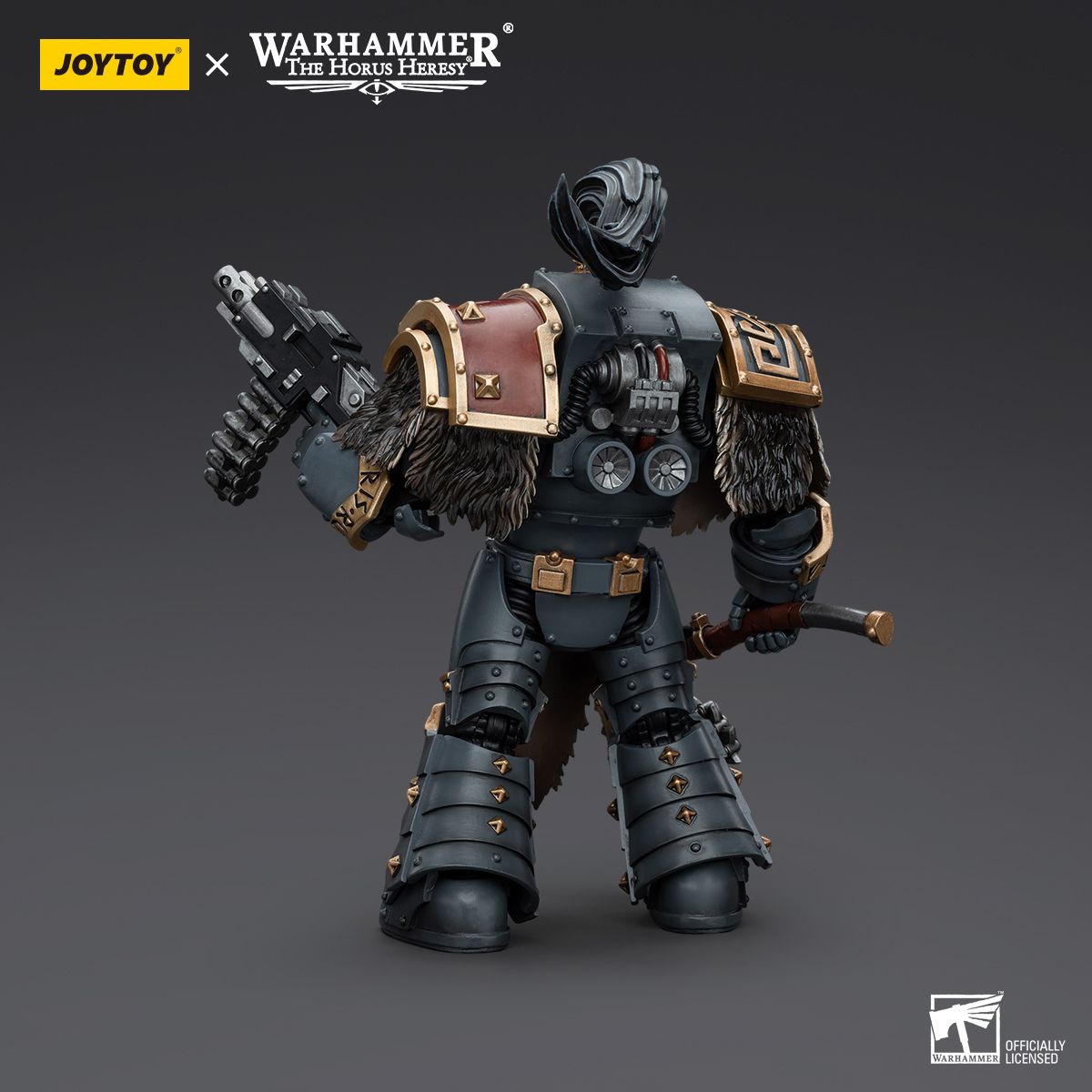 Warhammer Collectibles: 1/18 Scale Space Wolves Varagyr Wolf Guard Squad Varagyr Terminator 2 - Good Games
