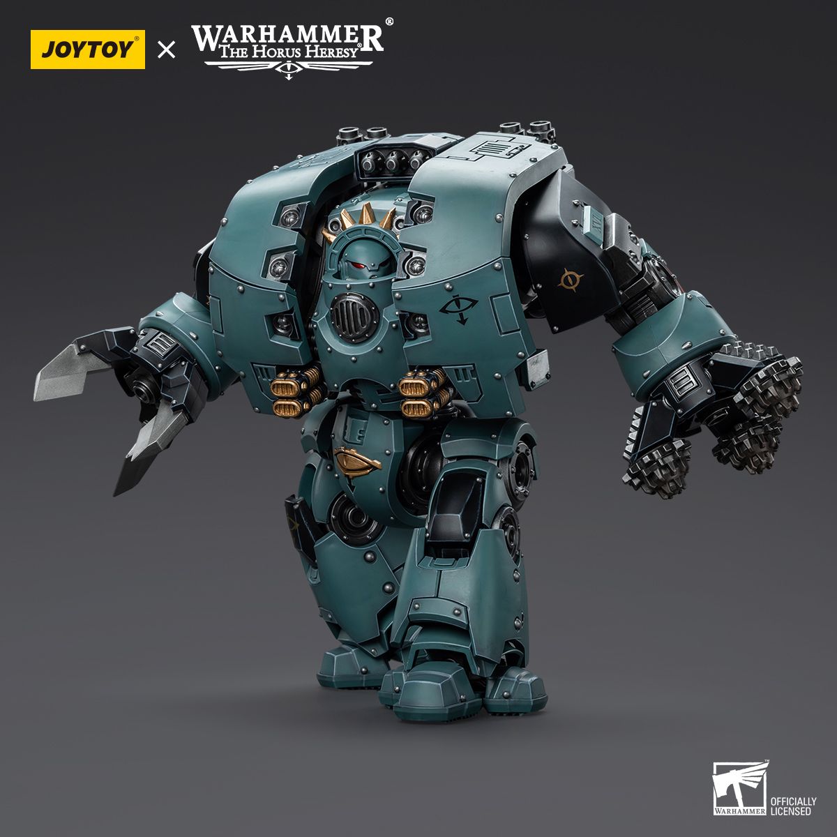 Warhammer Collectibles: 1/18 Scale Sons of Horus Leviathan Dreadnought with Siege Drills - Good Games