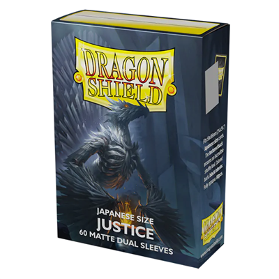 Dragon Shield - Dual Matte Justice Japanese Sleeves (60) - Good Games