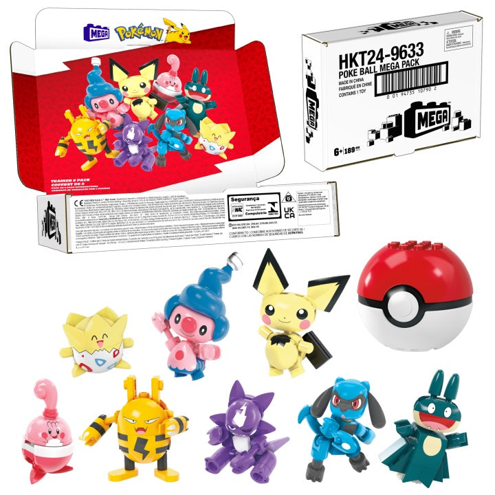 Mega Blocks - Pokemon - Trainer 8 Pack - Good Games