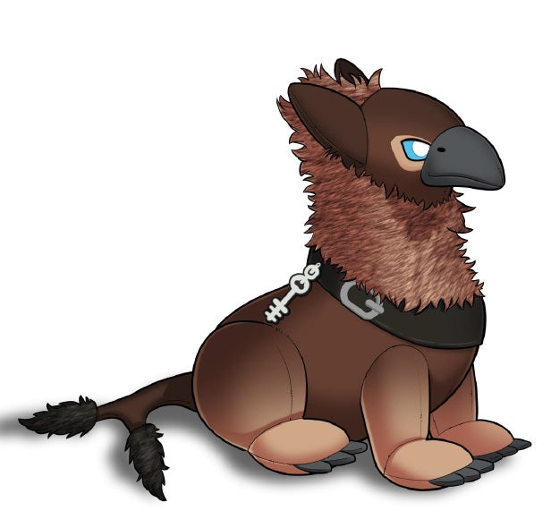 Warhammer Plush Sacrosanct Gryph Hound (Brown) - Good Games