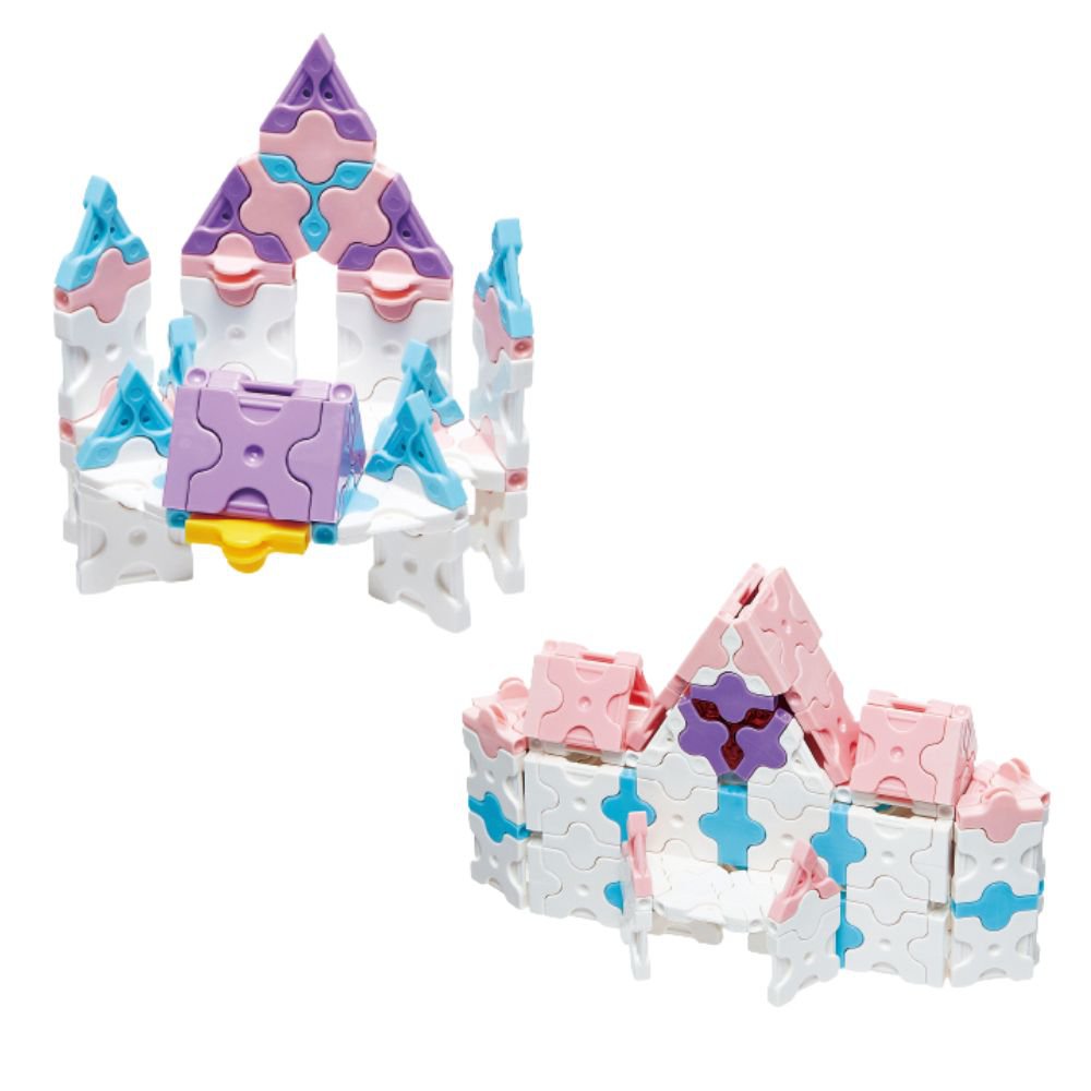 LaQ - Sweet Collection Twinkle Castle - 14 Models, 700 Pieces - Good Games