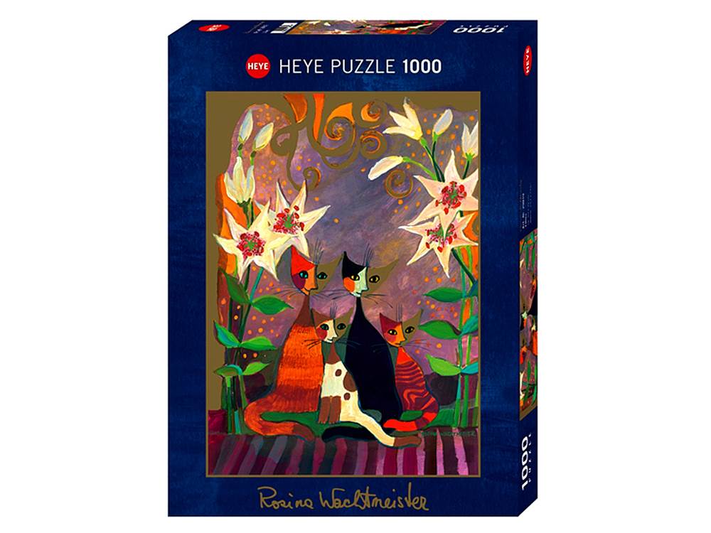 Heye - Lilies Wachtmeister 1000 Piece Jigsaw - Good Games