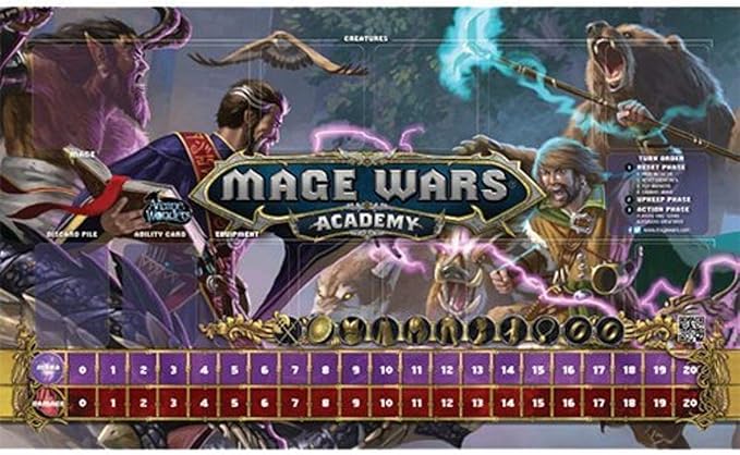 Mage Wars Beastmaster Wizard Playmat (Preorder) - Good Games