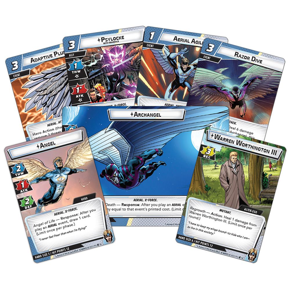 Marvel Champions - The Card Game - Angel Hero Pack - Good Games