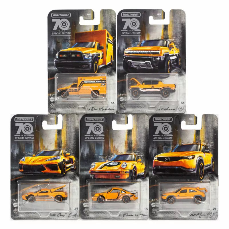 Matchbox 1:64 70th Moving Parts Vehicles Assorted - Good Games