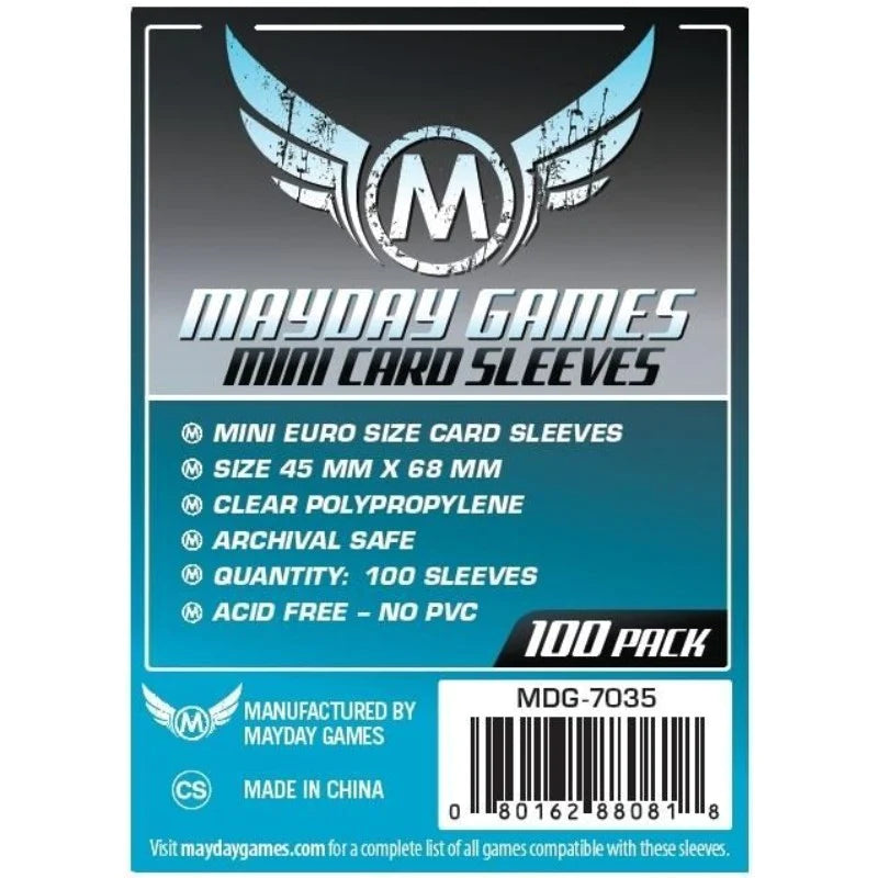 Mini Euro: Card Sleeves - Mayday - Good Games