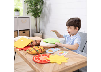 Melissa & Doug - Burger Stacking Game