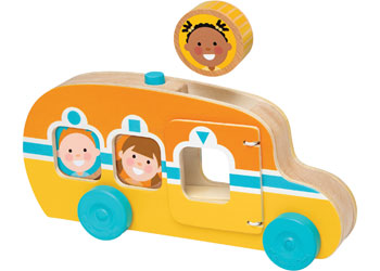 Melissa & Doug - Go Tots Roll & Ride Bus