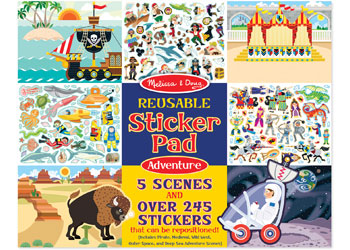 Melissa & Doug - Reusable Sticker Pad - Adventure