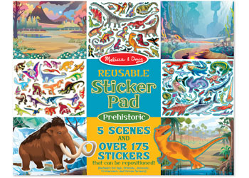 Melissa & Doug - Reusable Sticker Pad Prehistoric