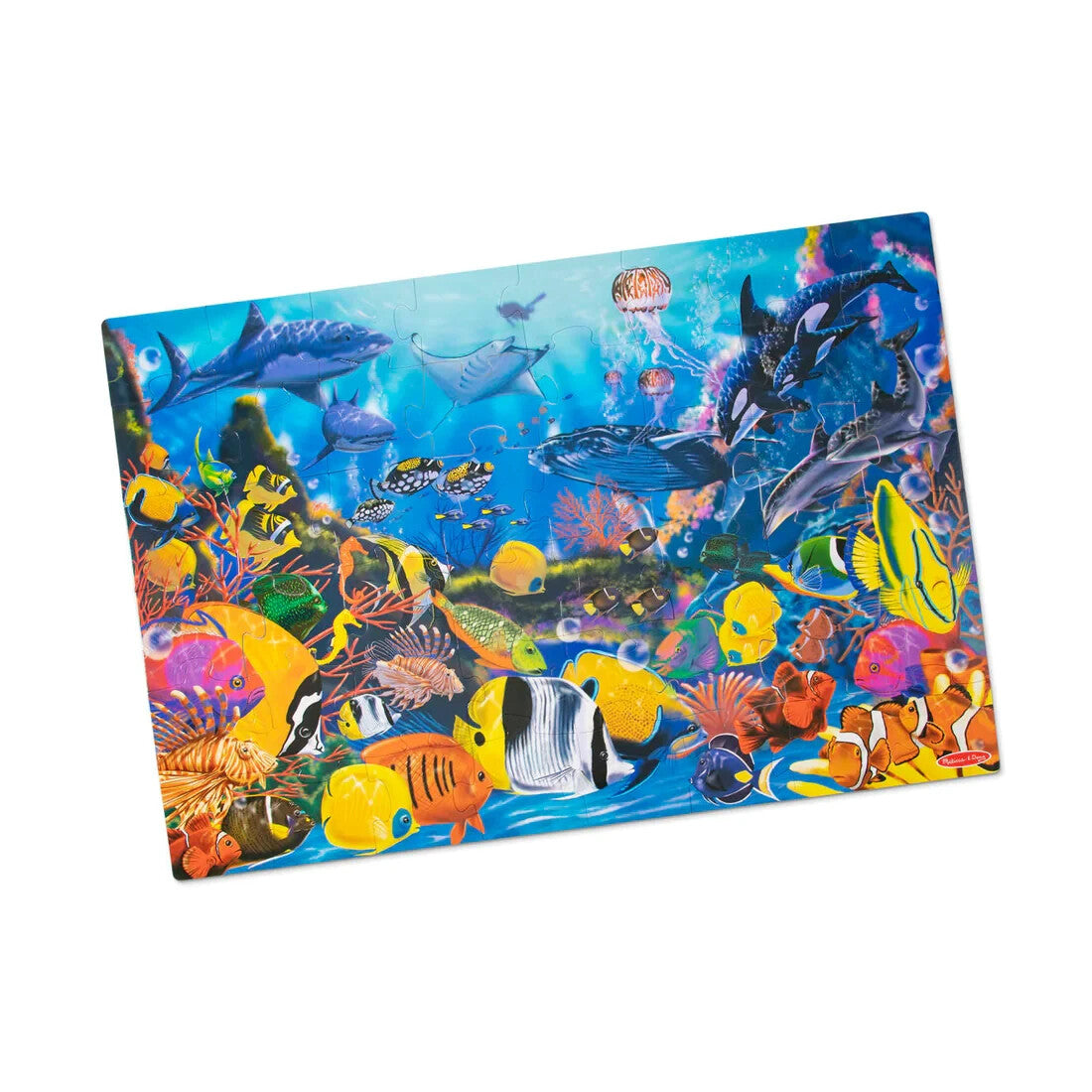 Melissa & Doug - Underwater Floor Puzzle 48 Pieces