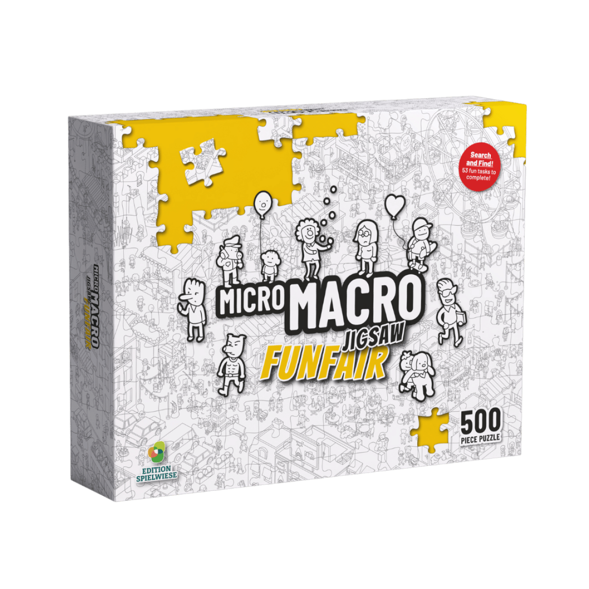 MicroMacro: Jigsaw – Funfair 500 Piece JIgsaw - Good Games
