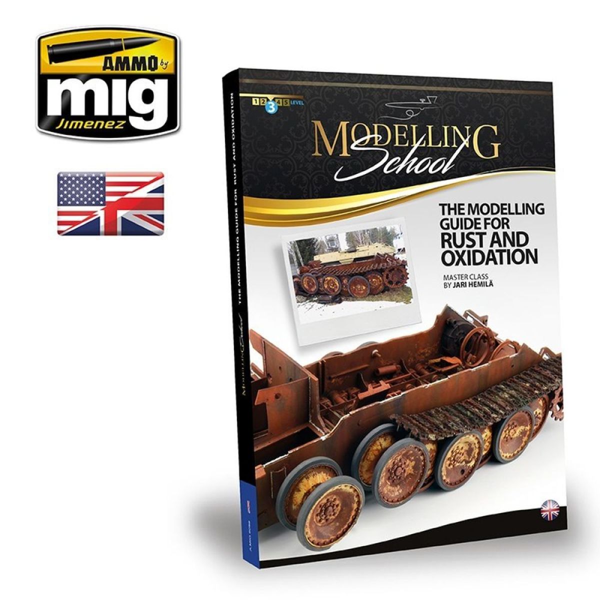 Ammo by MIG - Book - Modelling School – The Modeling Guide For Rust And Oxidation (Preorder) - Good Games