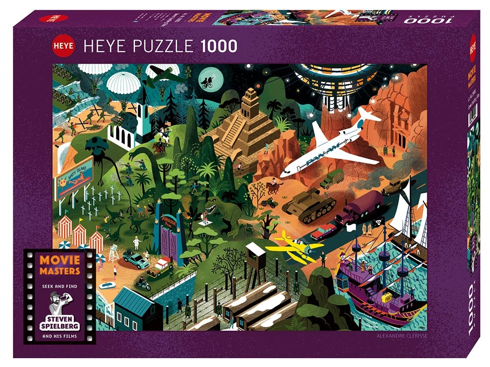 Heye - Movie Masters - Spielberg 1000 Piece Jigsaw - Good Games