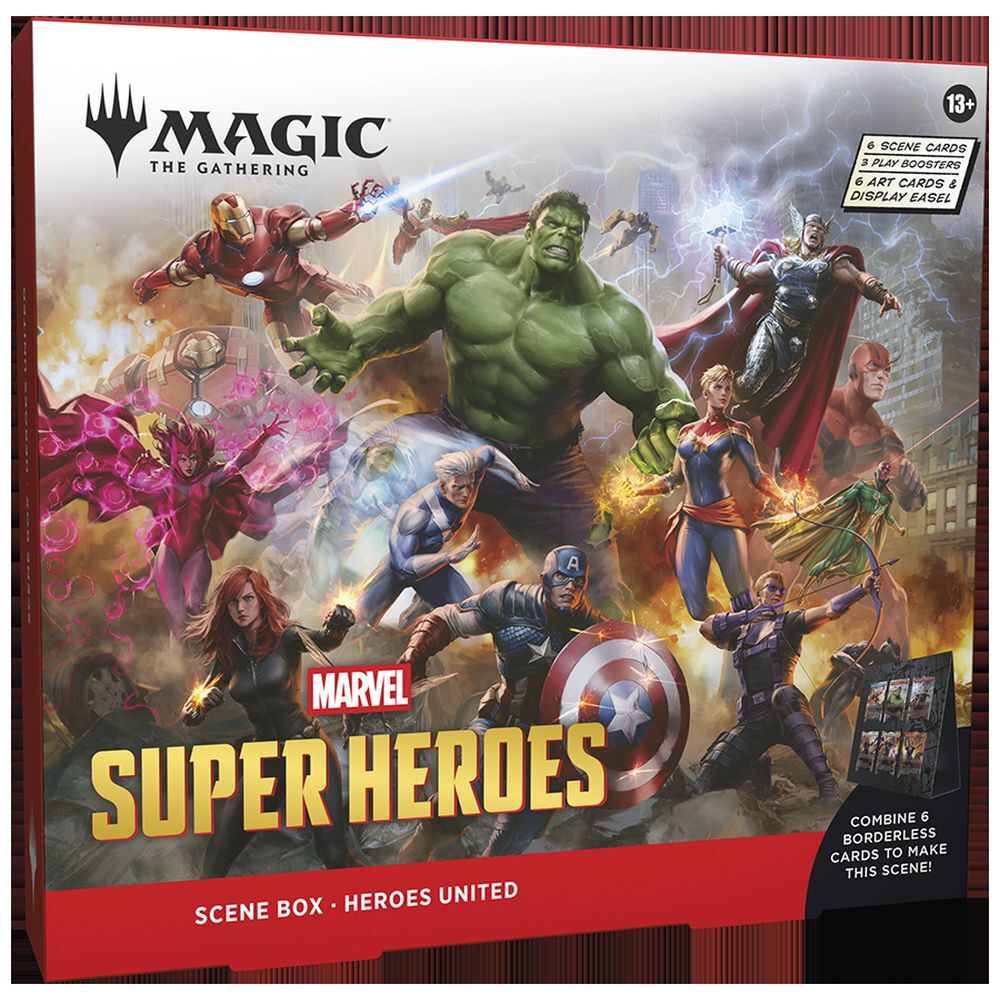 Magic Marvel Super Heroes - Scene Box - Heroes United (Preorder)