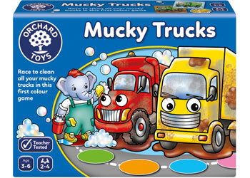 Orchard Toys - Mucky Trucks - Good Games