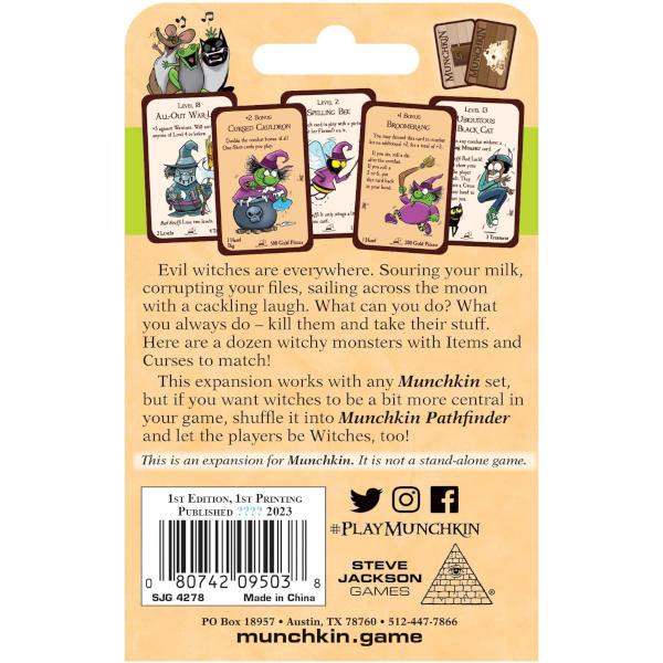 Munchkin Witches - Good Games