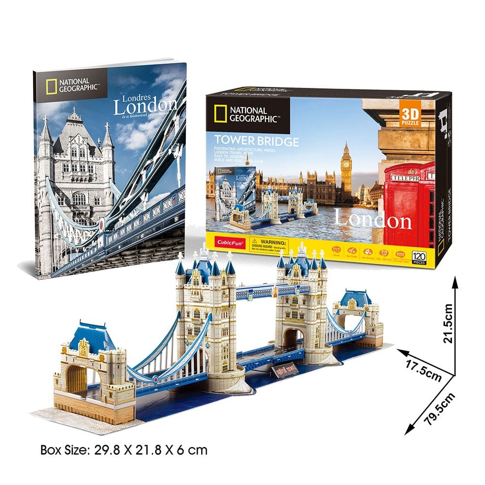 National Geographic Tower Bridge 3D Puzzle - Good Games