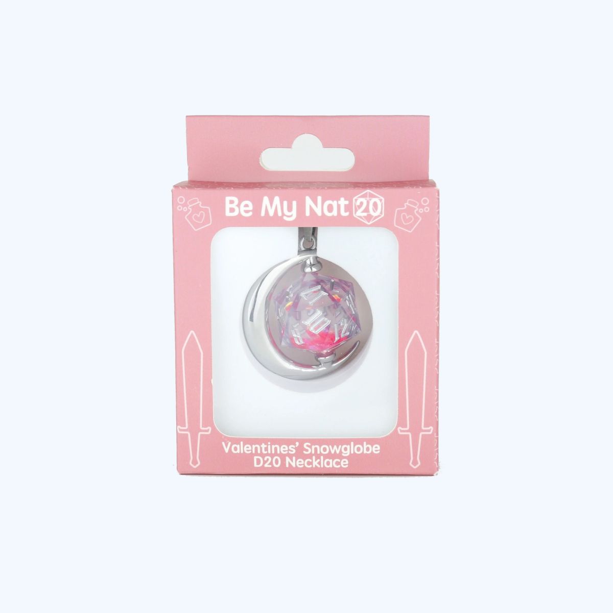 Sirius Dice - Be My Nat 20 Necklace - Good Games