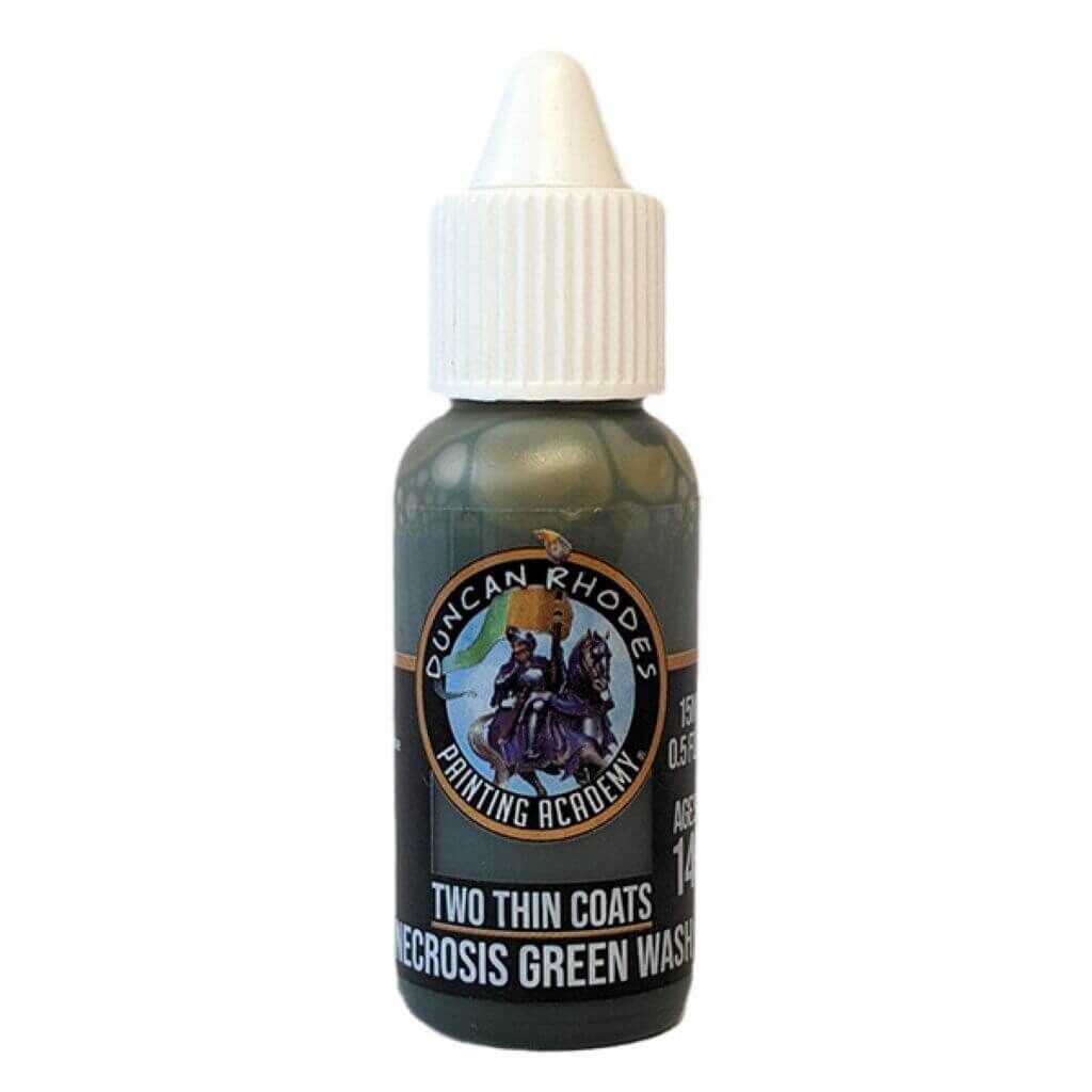 Two Thin Coats - Necrosis Green Wash 15ml - Good Games